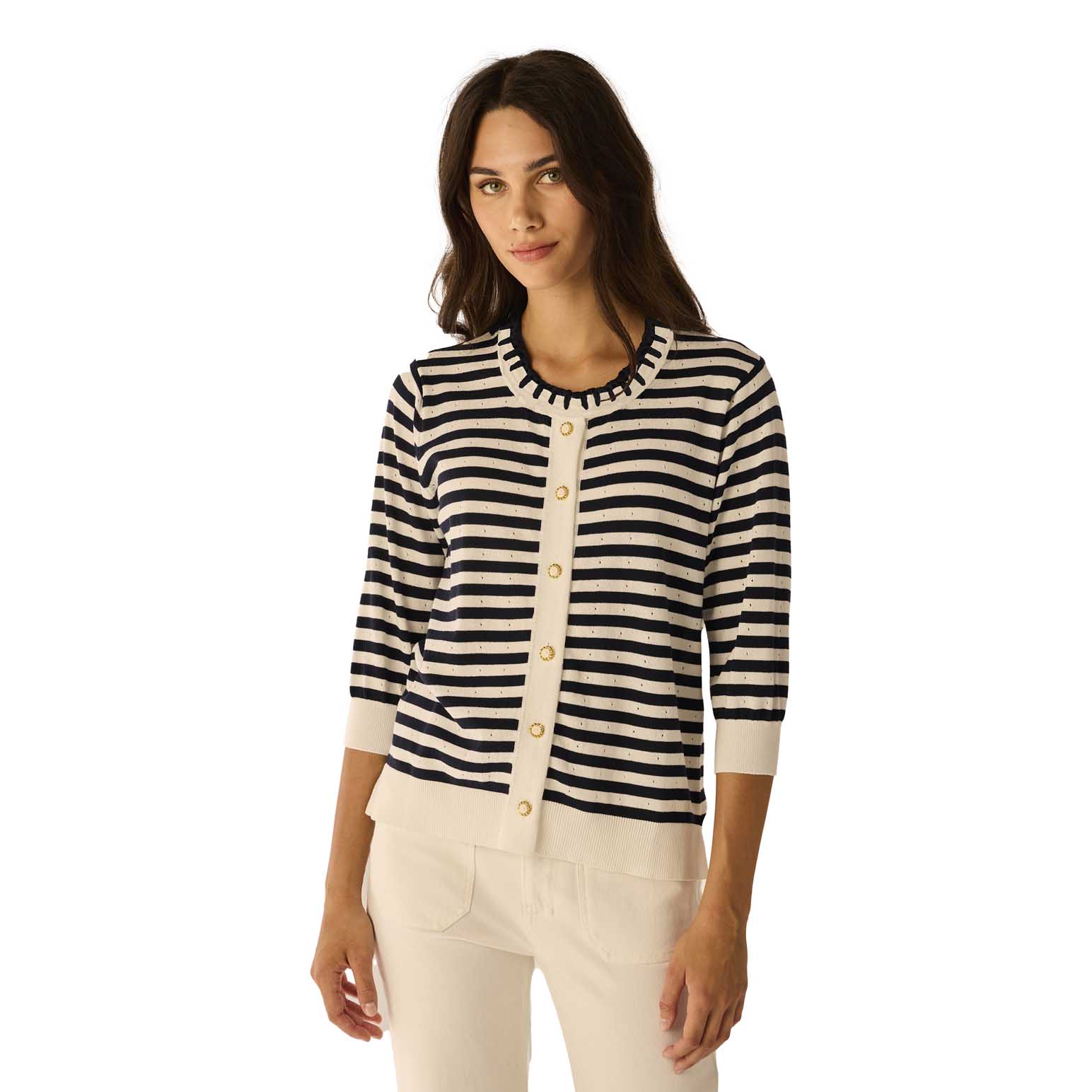 Lania Sayer Stripe Cardi